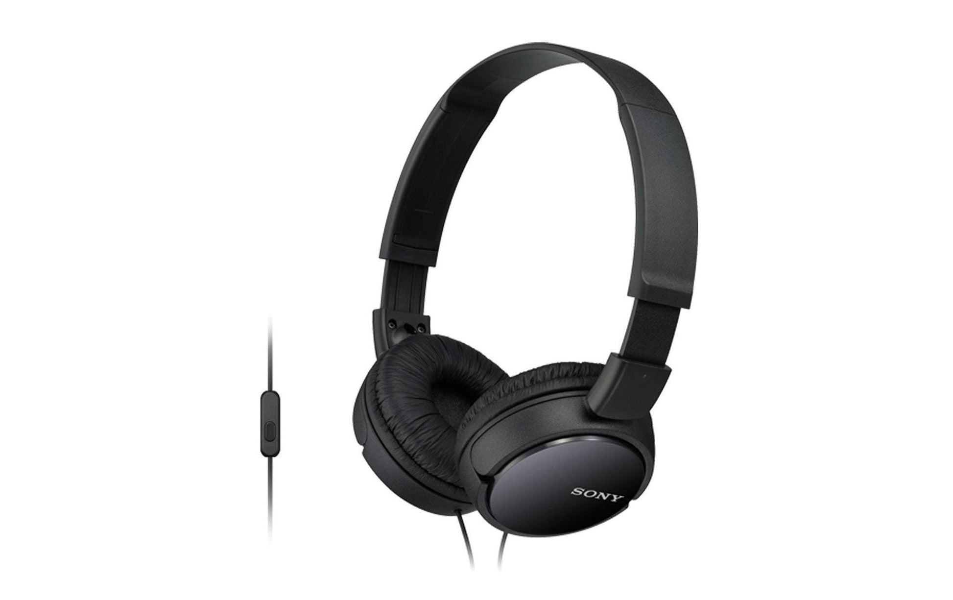 Sony MDR-ZX110APB On-Ear Kopfhörer – Stereo, Kabelgebunden, 3,5 mm Klinke, Schwarz