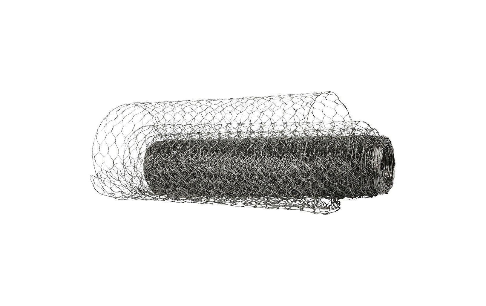 Creativ Company Maschendraht, Grau, Metallisch, 40 cm × 20 m, 1 Stk., 51731