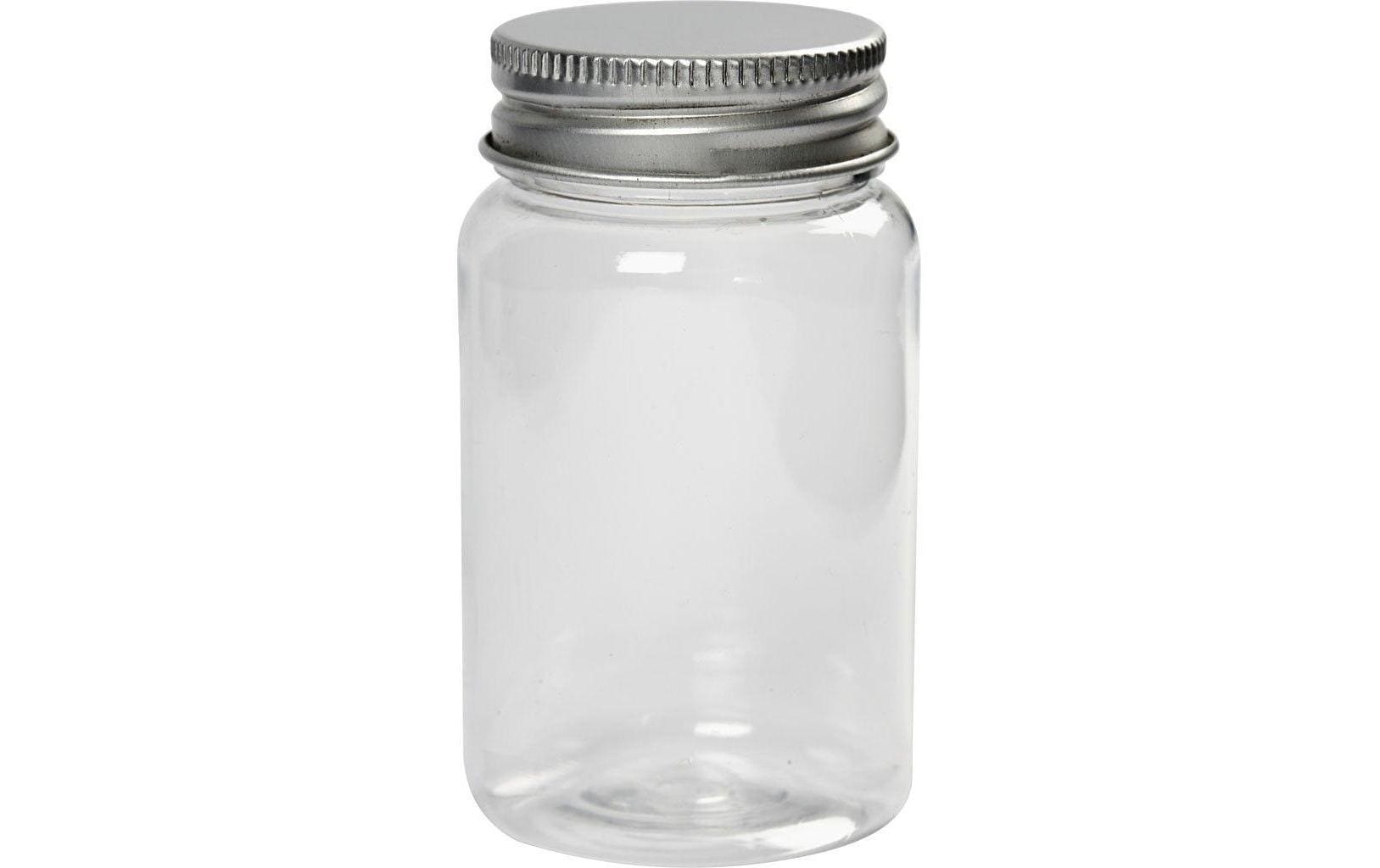 Creativ Company Becher, Kunststoff – 1 dl, transparent – 10 Stk.
