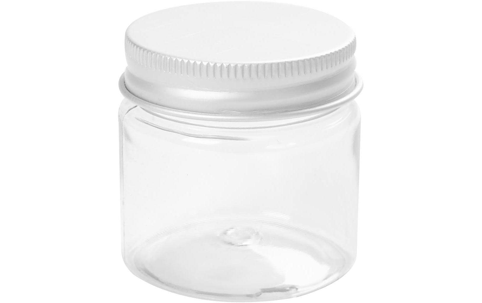 Creativ Company Kunststoffglas, transparent, Ø 4,4 cm × 4,5 cm, 10 Stk