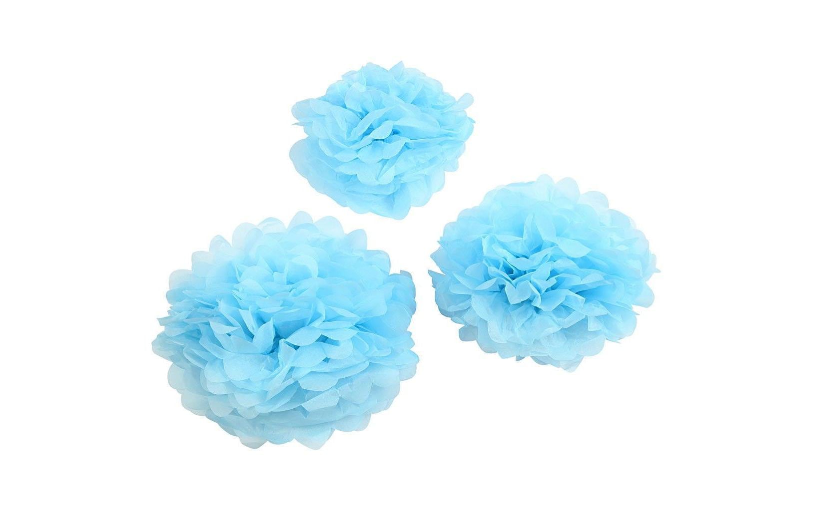 Creativ Company Papier-Pompons – Beige – 20, 24, 30 cm – 3 Stk