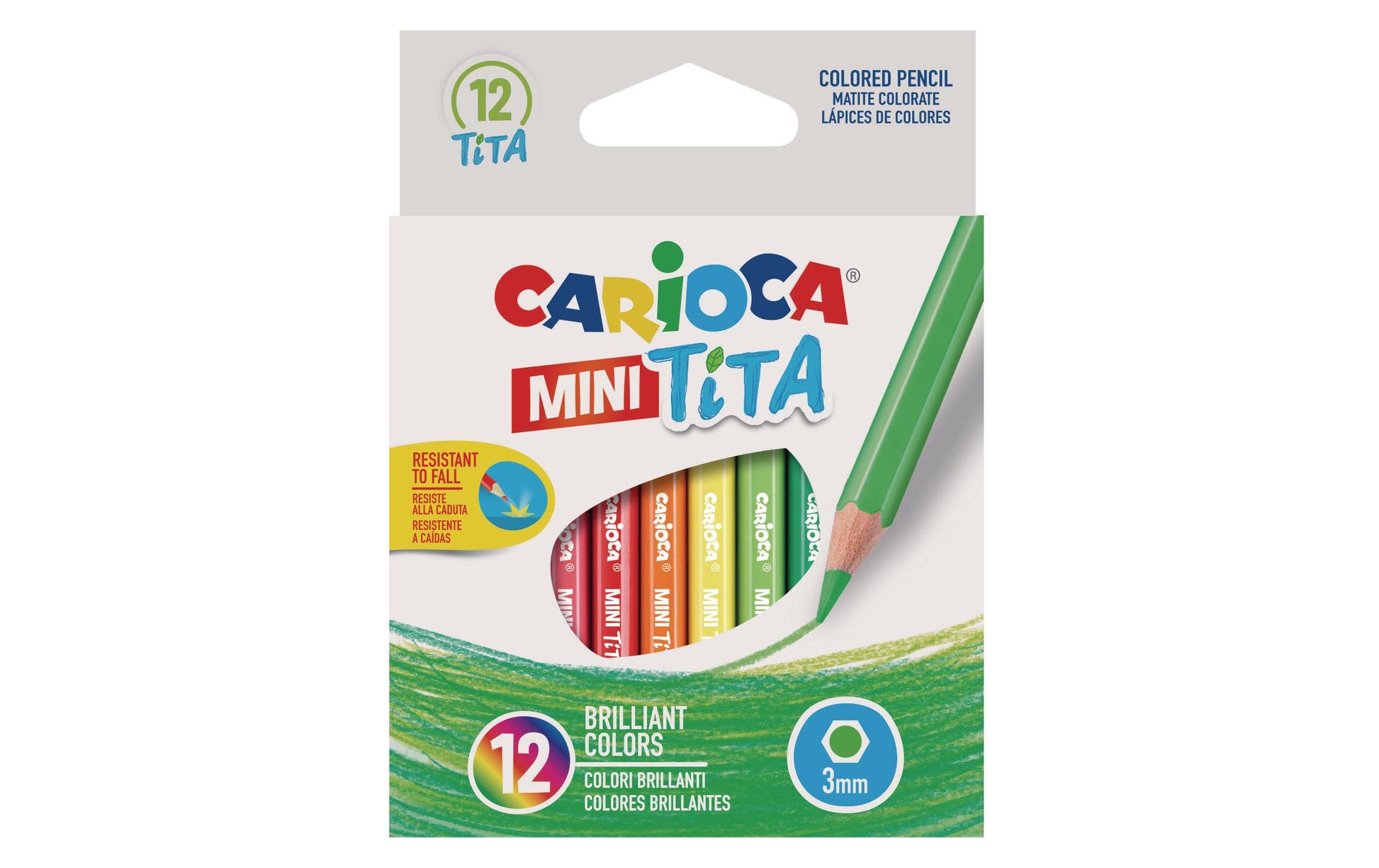 Carioca Mini Tita Buntstifte – 6 Farben