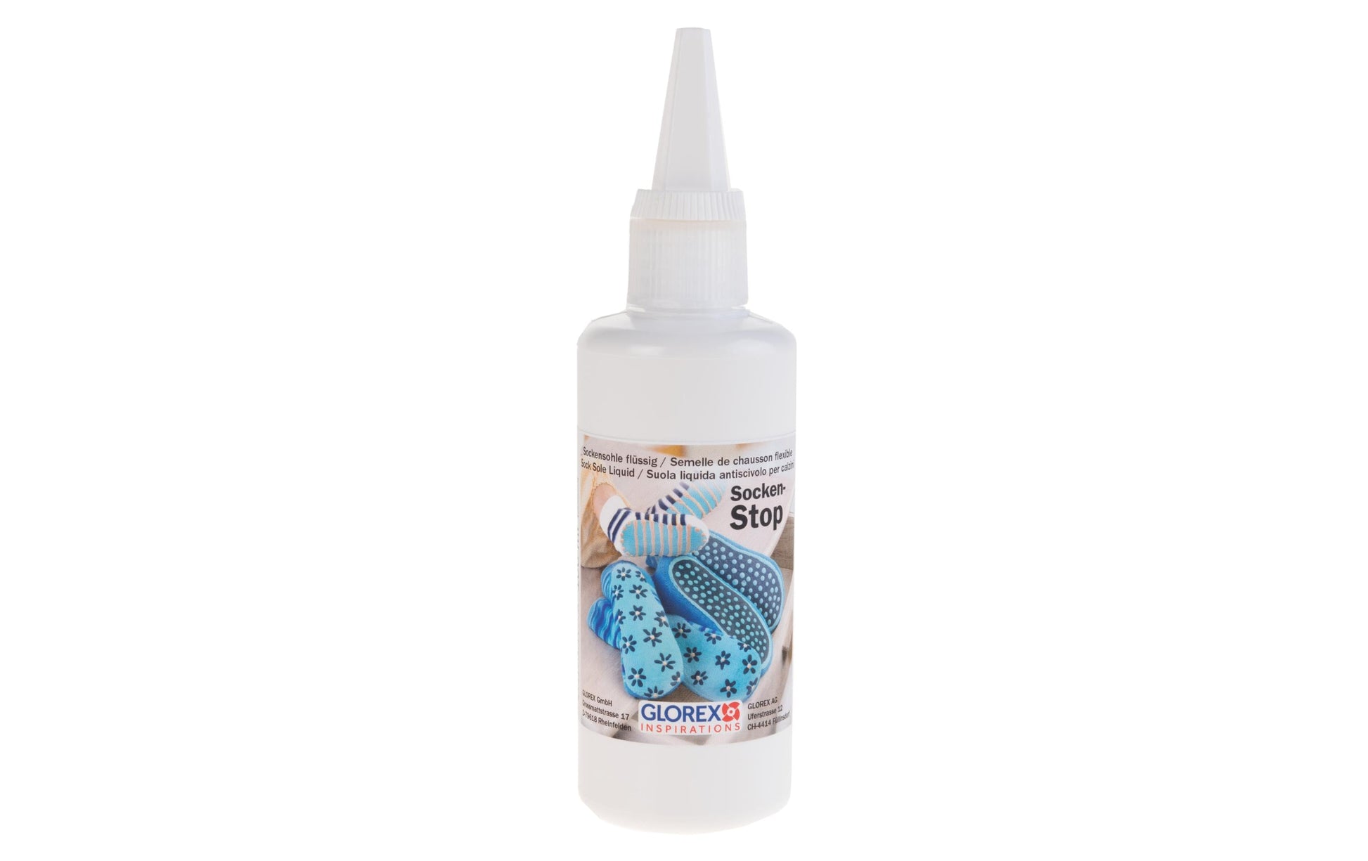 GLOREX Textilfarbe Anti-Rutsch – Creme – 100 ml – für Textil