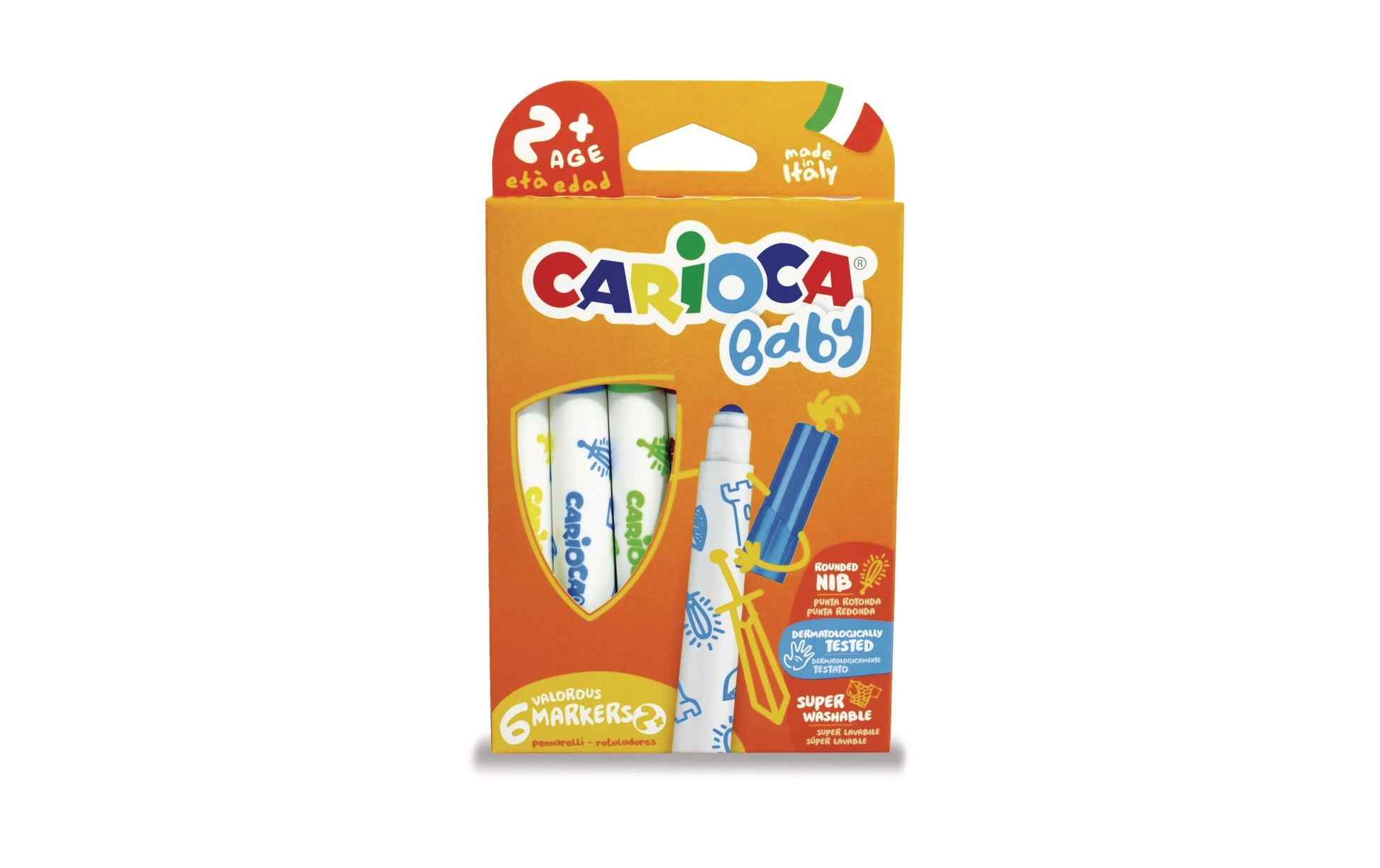 Carioca Filzstifte, 6 Farben