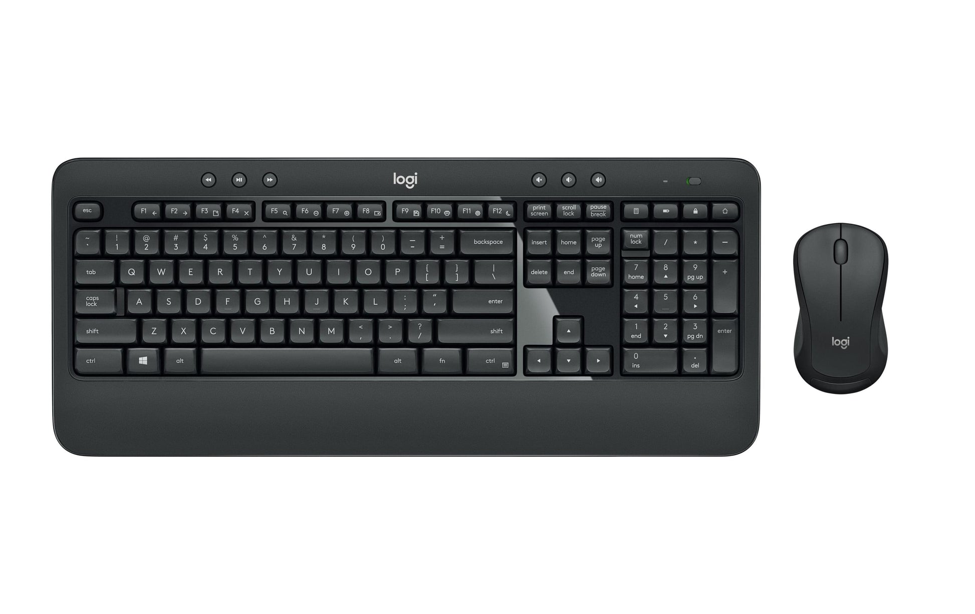 Logitech MK540 Advanced – Tastatur, kabellos (2,4 GHz), CH-Layout (DE-CH) – für Windows, Chrome OS