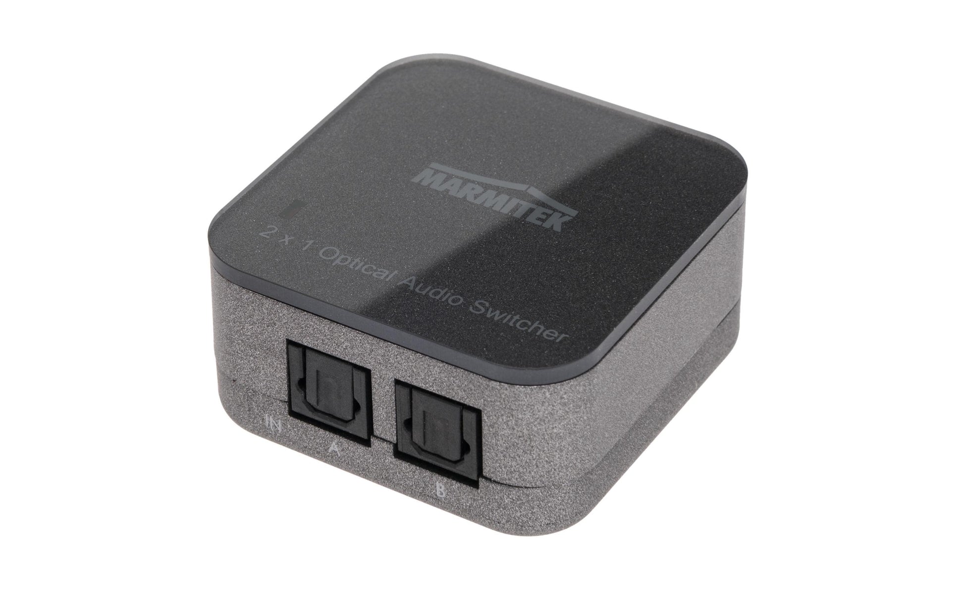 Marmitek Connest TS21 – Umschalter – 2× Toslink-Eingänge, 1× Toslink-Ausgang