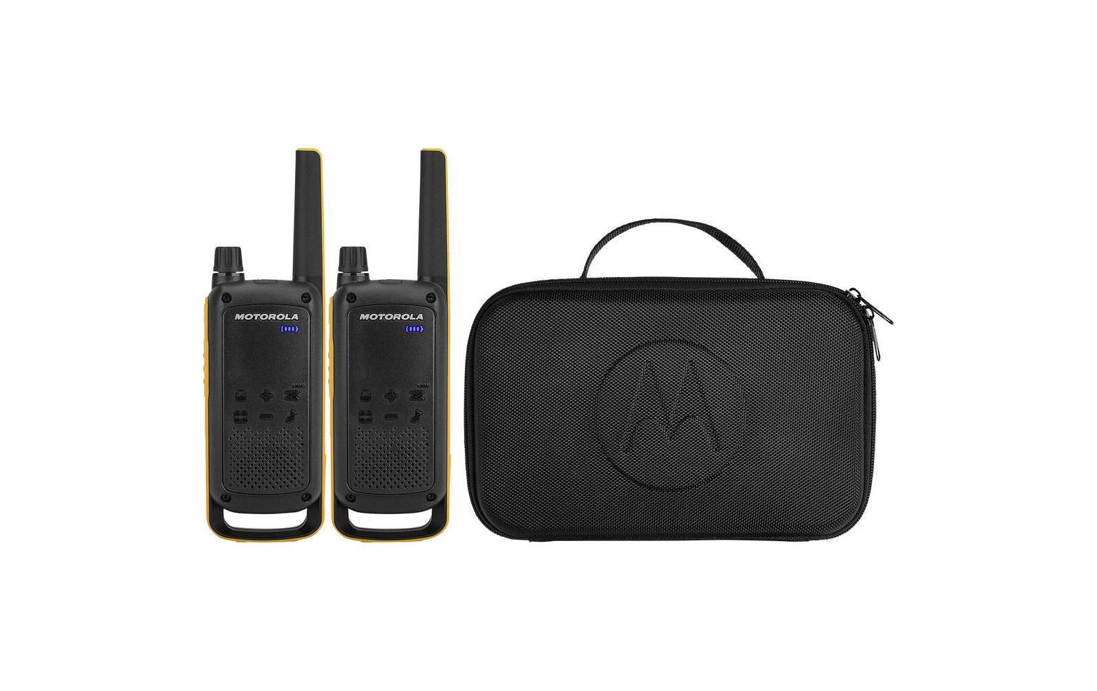 Motorola TLKR T82 Extreme – Funkgerät, PMR, schwarz, orange