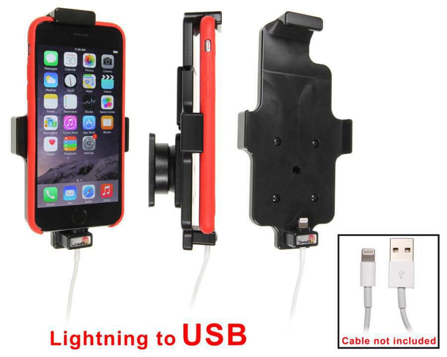 Brodit Active Halter – Auto-Halterung – für iPhone 6 – Schwarz