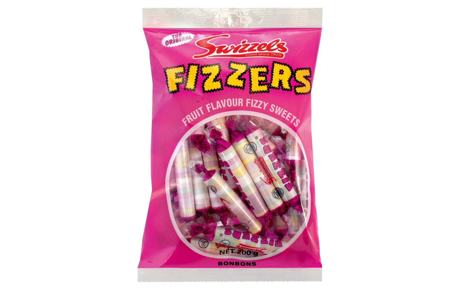 Swizzels Fizzers Lutschbonbons – 200 g