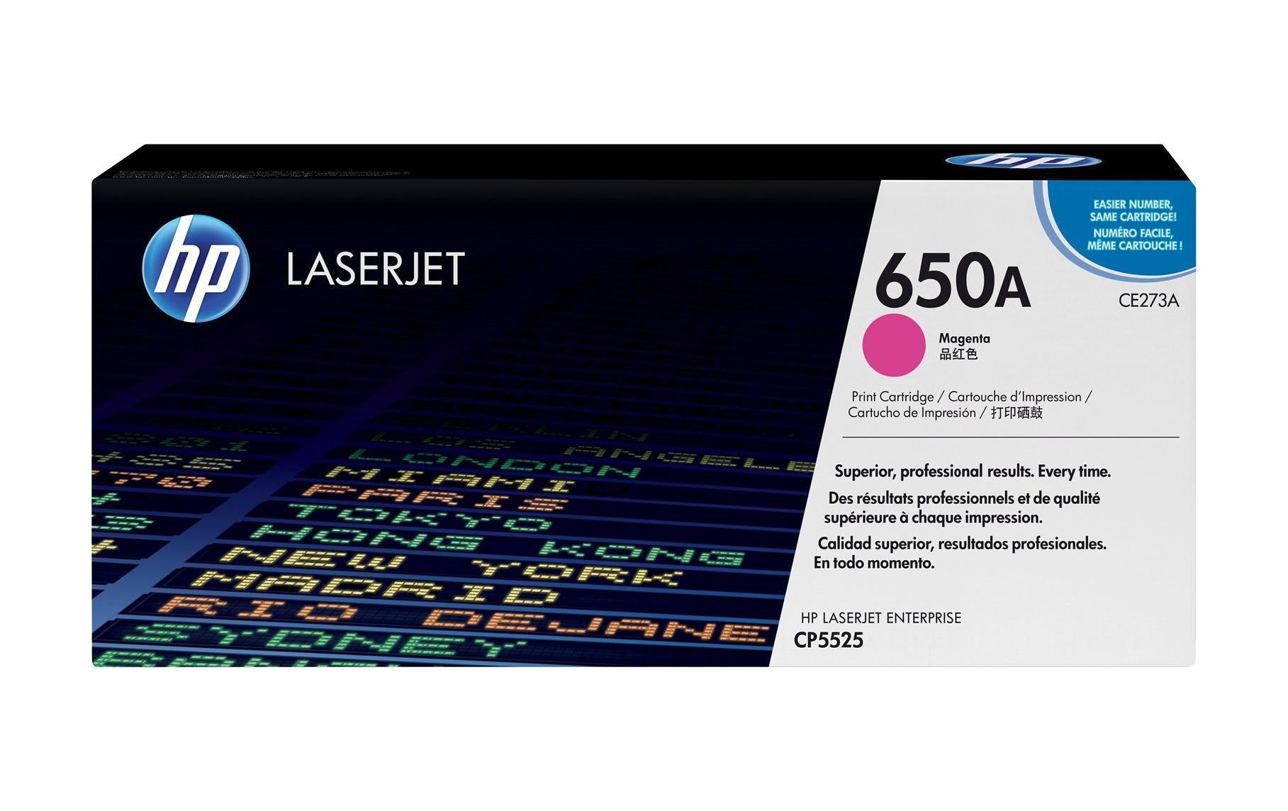 HP Toner 650A – magenta, 15000 Seiten