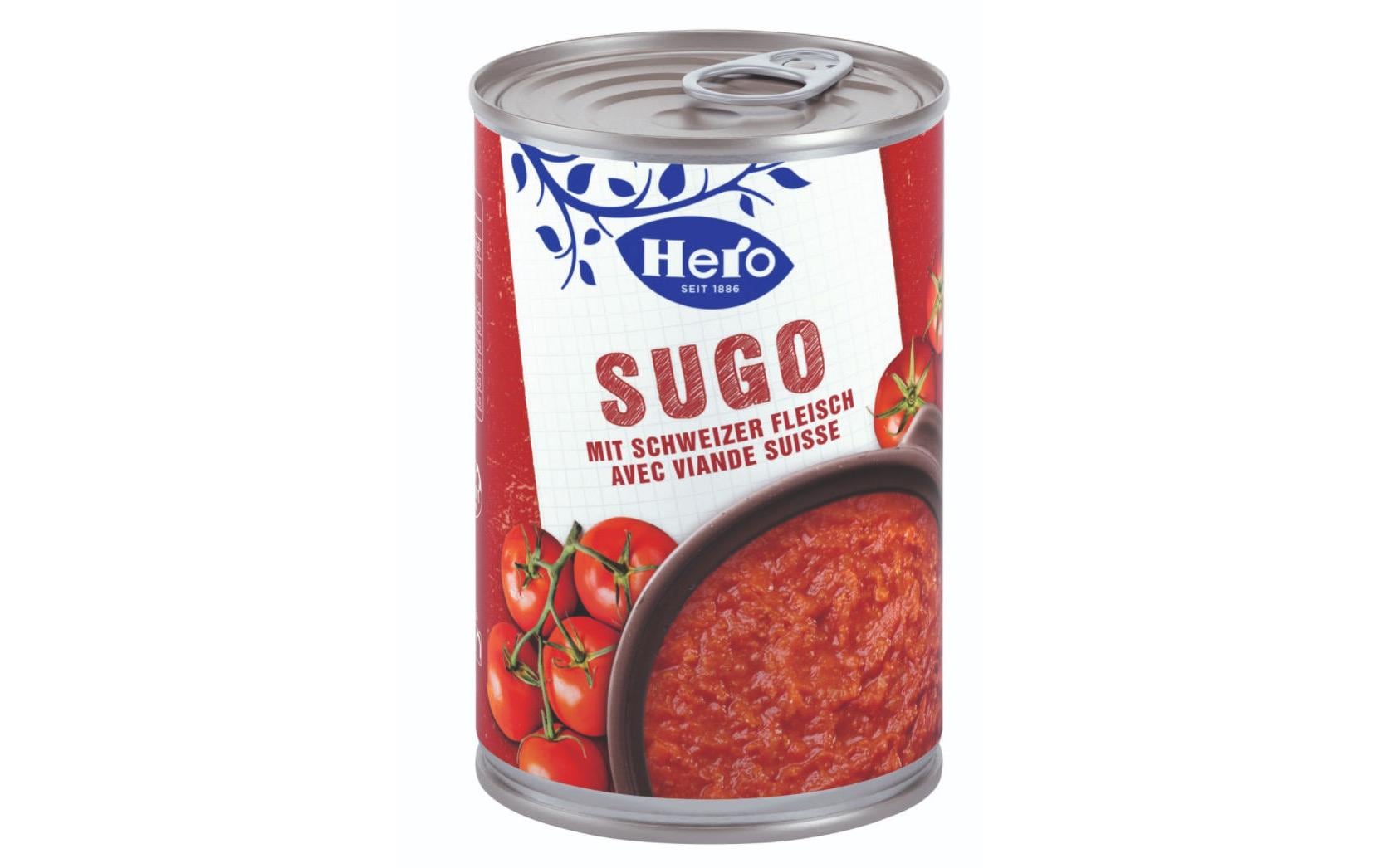 Hero Tomatensauce mit Rindfleisch & Schweinefleisch – 420 g