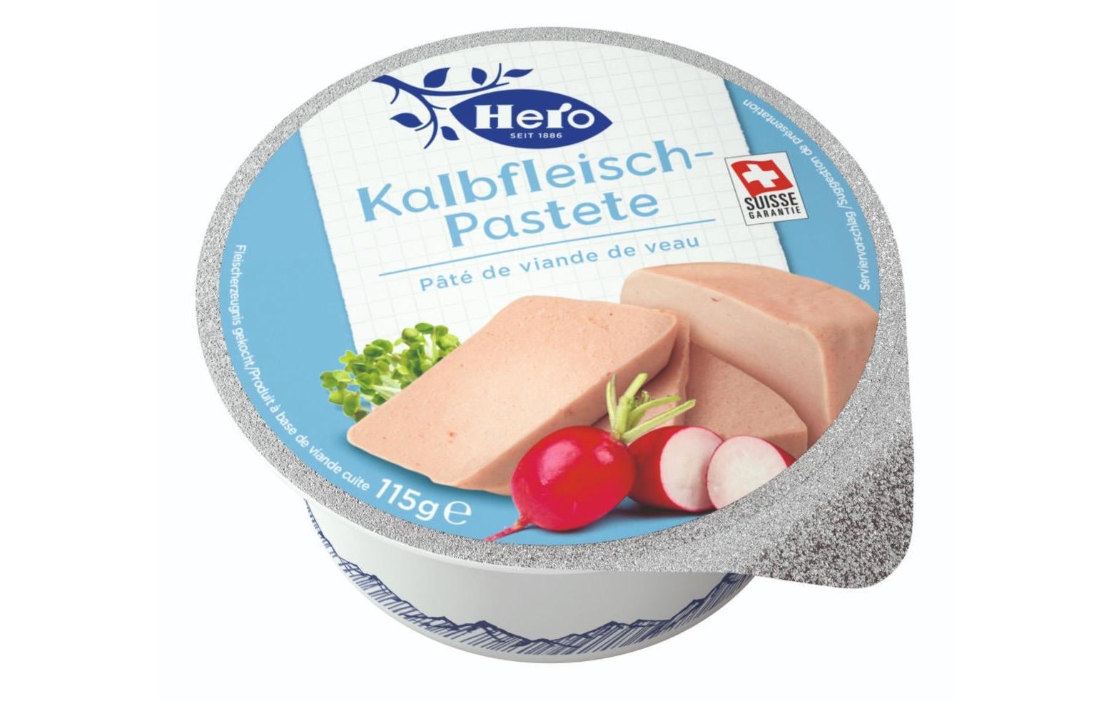 Hero Kalbfleischpastete – 115 g