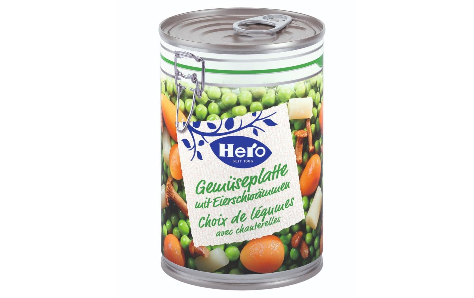 Hero Gemüseplatte mit Eierschwämmen – vegan