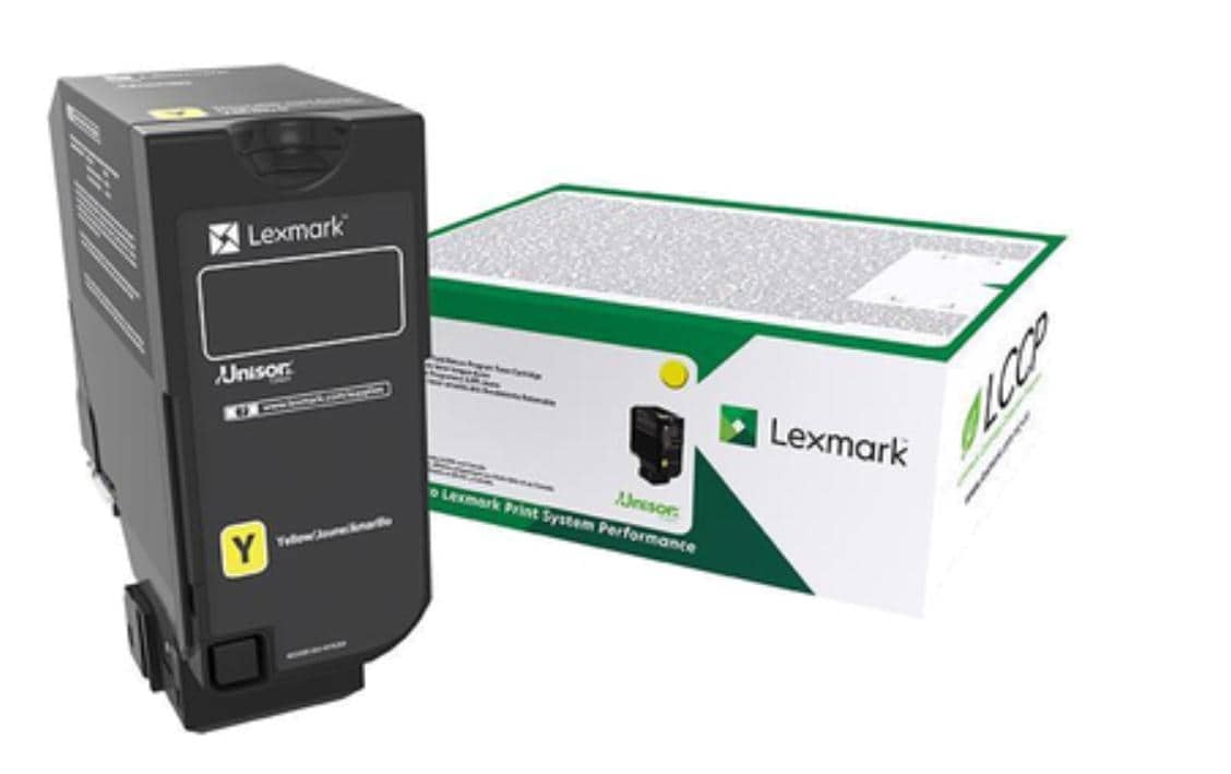 Lexmark Toner – Gelb, 10000 Seiten