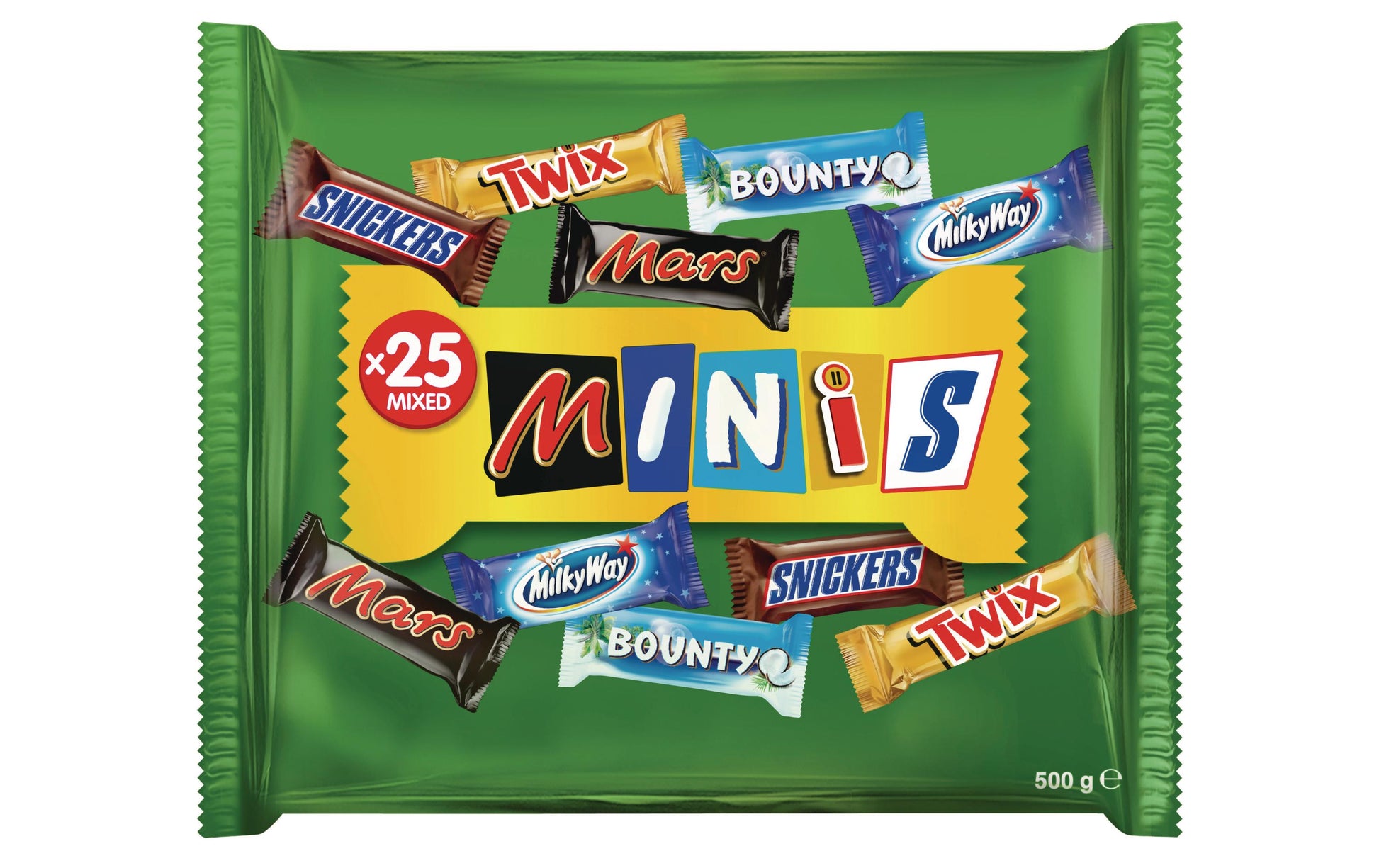 Mars Mixed Minis Schokoriegel – Mix – 500 g