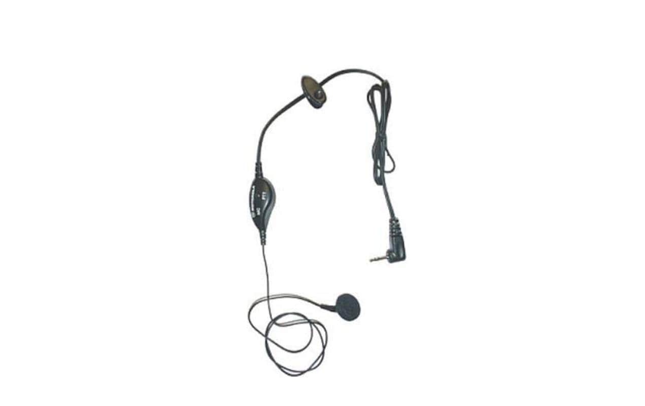 Motorola ENTN8870CR – Headset (Im Ohr) mit PTT, In-line-Mikrofon, kabelgebunden, für T80, Schwarz