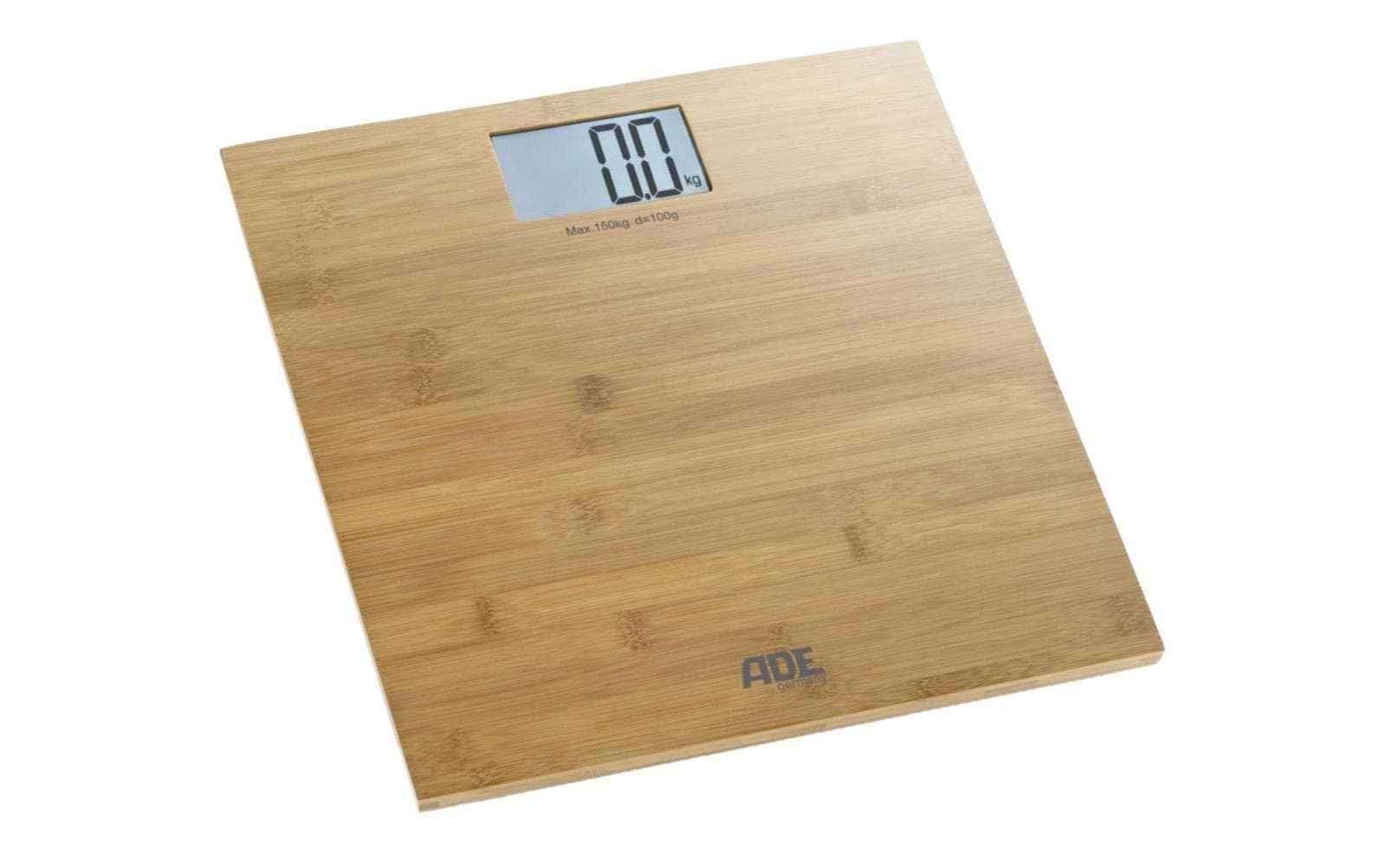 ADE Digitale Personenwaage Martina – 150 kg – Bambus