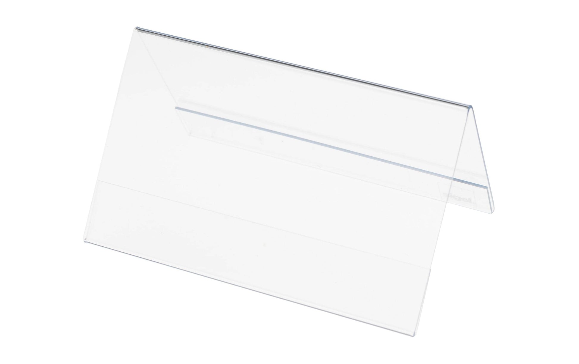 Sigel Tischaufsteller – 100 × 60 mm, transparent, 10er-Pack