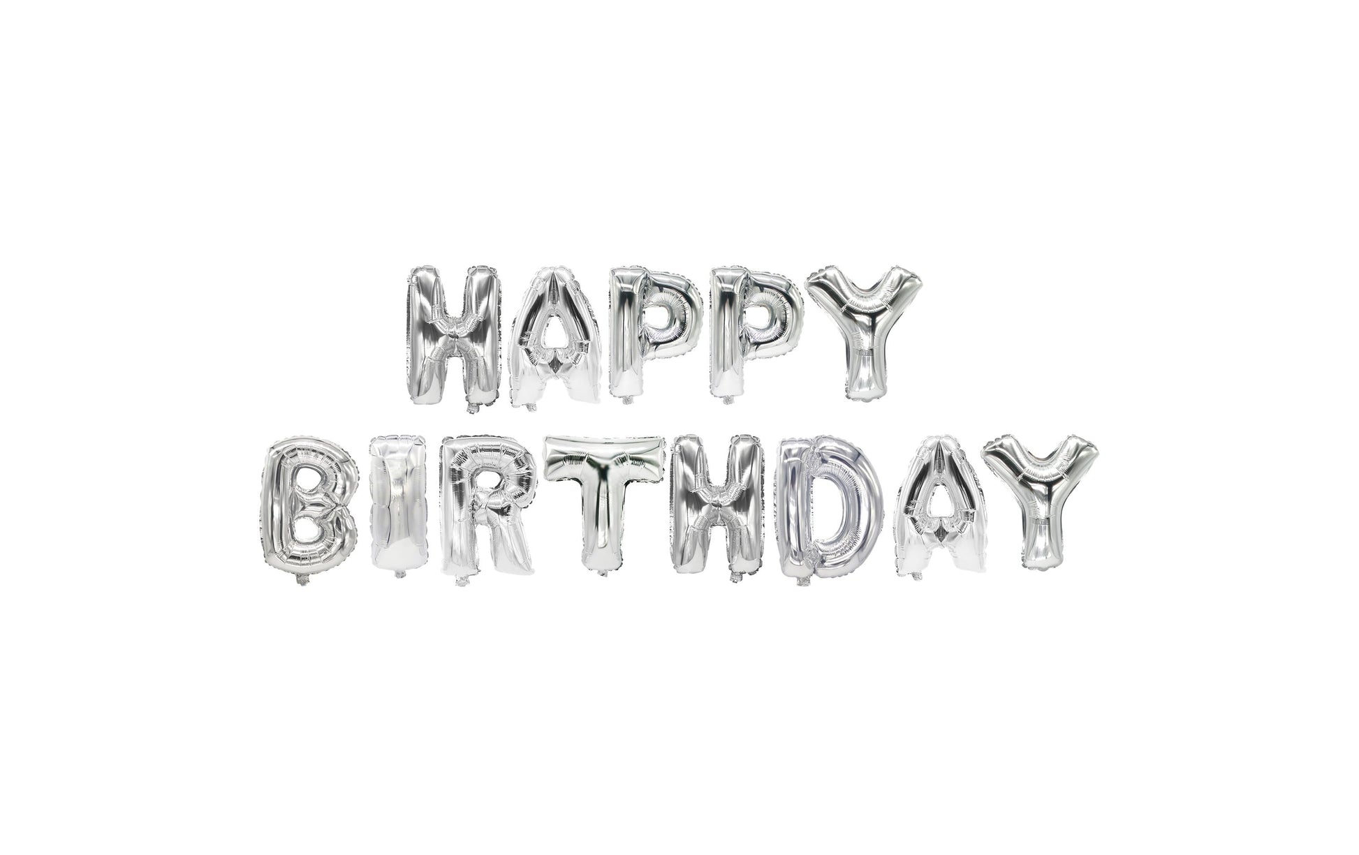 Papstar Folienballon Geburtstag – Silber – 35 cm – Folie – 1 Stk