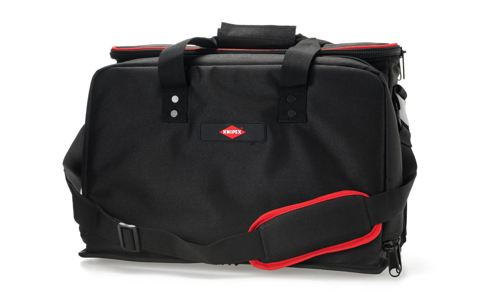 Knipex Notebook-Tasche – mit Schultergurt, 2 Griffe – Rot