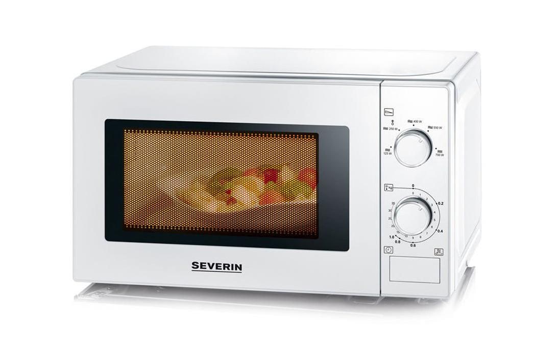 Severin Solo-Mikrowelle – 20 l, 700 W – weiss