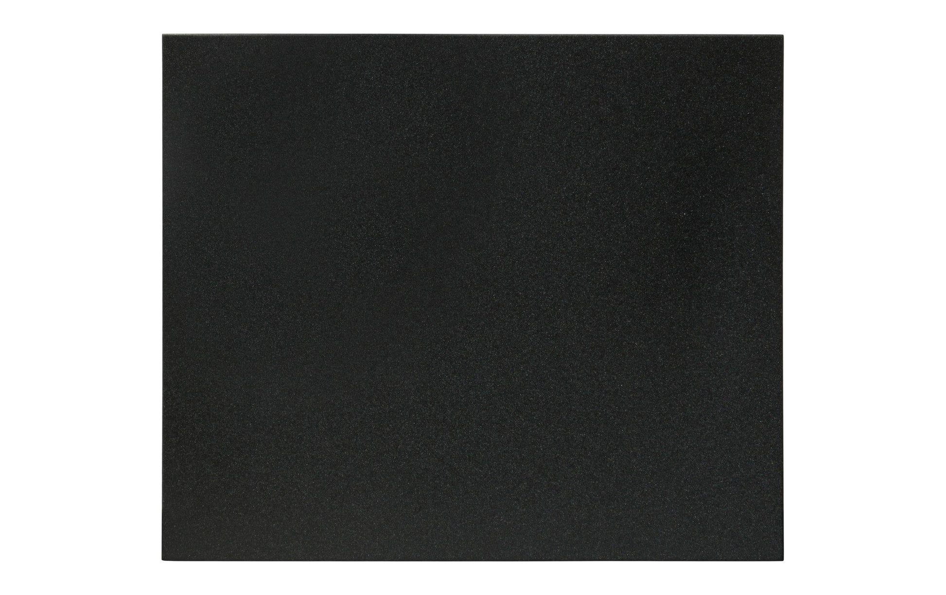 Securit Silhouette-Kreidetafel 'Rechteck' – 350 × 300 mm – Melamin, schwarz – beidseitig, für Kreidemarker