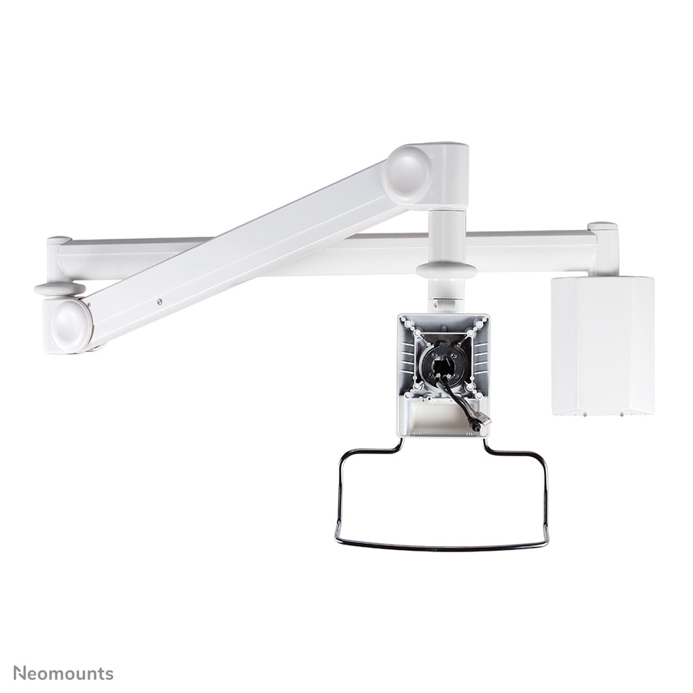 Neomounts FPMA-HAW100 – Monitorhalterung – bis 24", VESA 100 × 100 mm, 6 kg, höhenverstellbar, silber