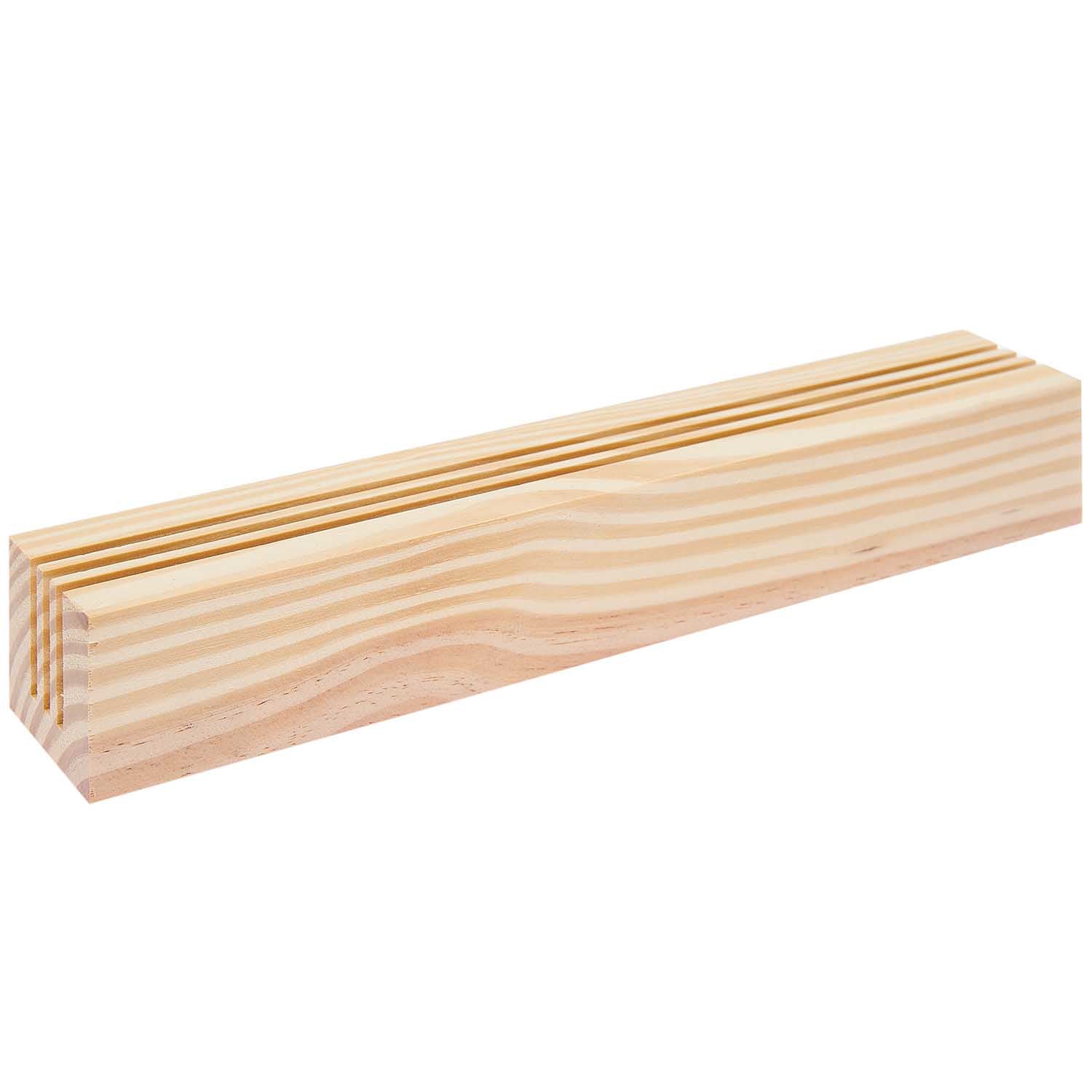 Rico Design Tischprospekthalter 26 cm – Holz, beige