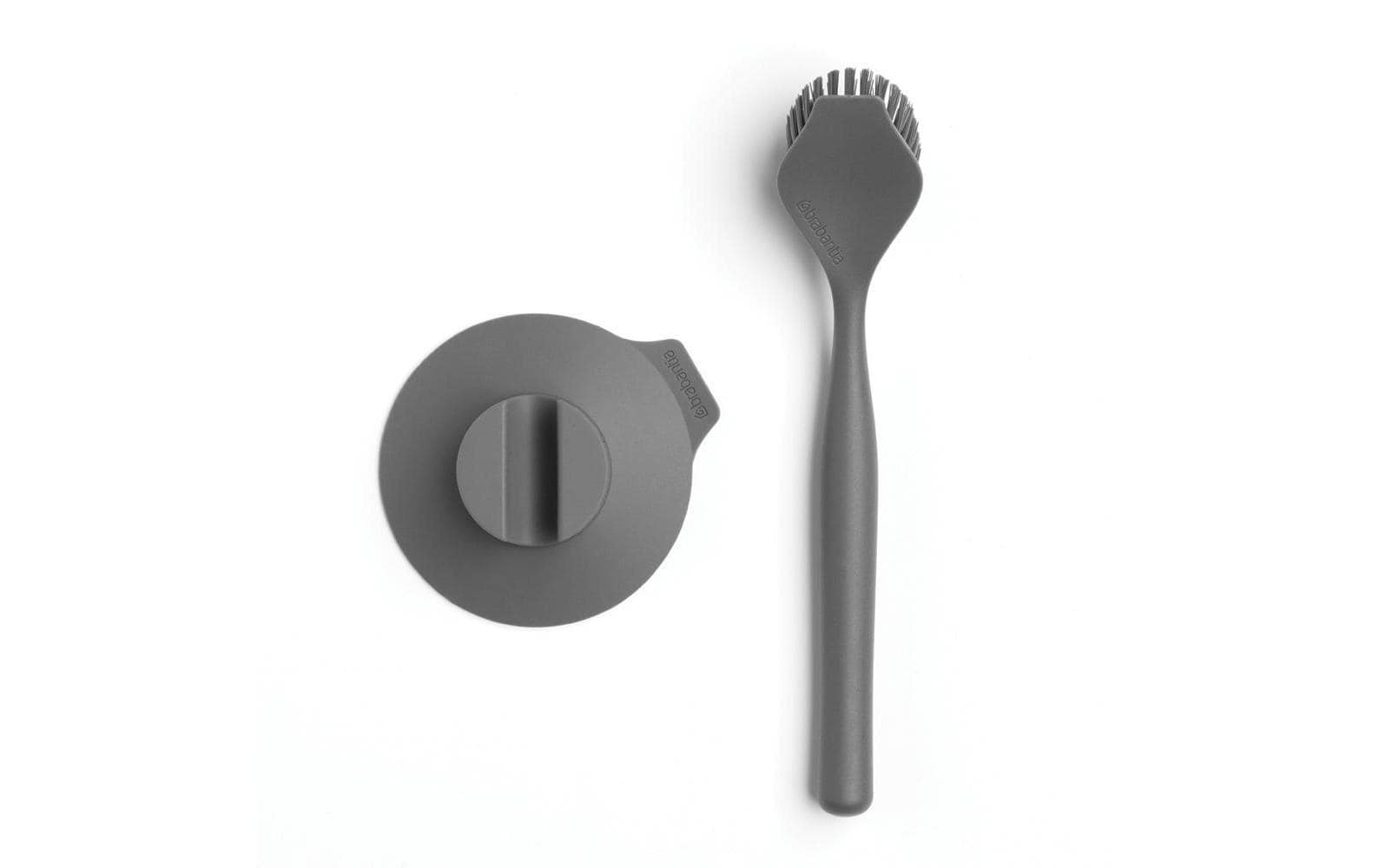 Brabantia Abwaschbürste – 23,5×11×6 cm, grau