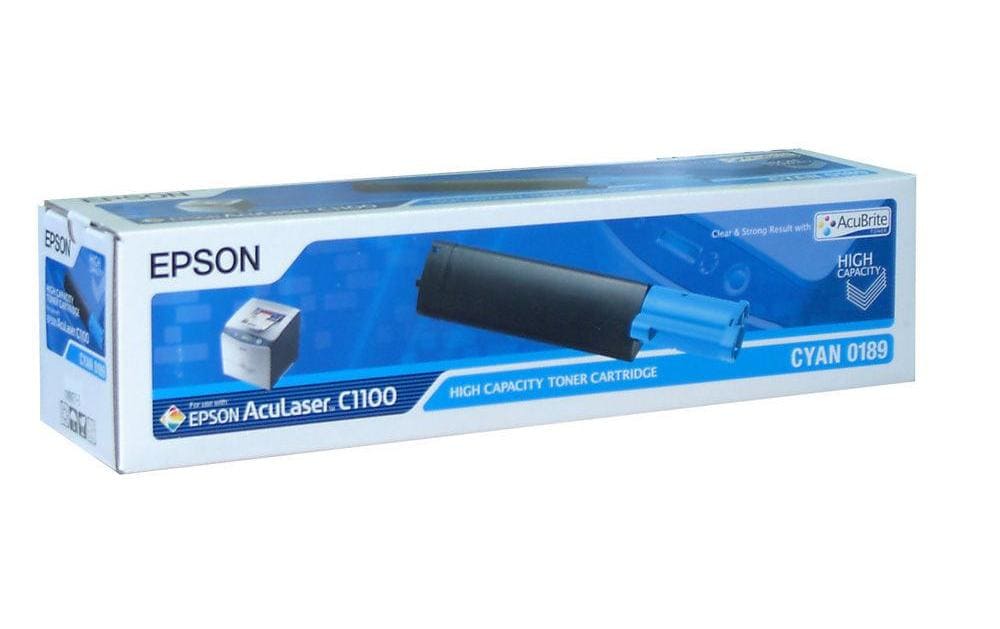 Epson Toner – cyan, 4000 Seiten – für AcuLaser C1100/C1100N/CX11NF u. a.