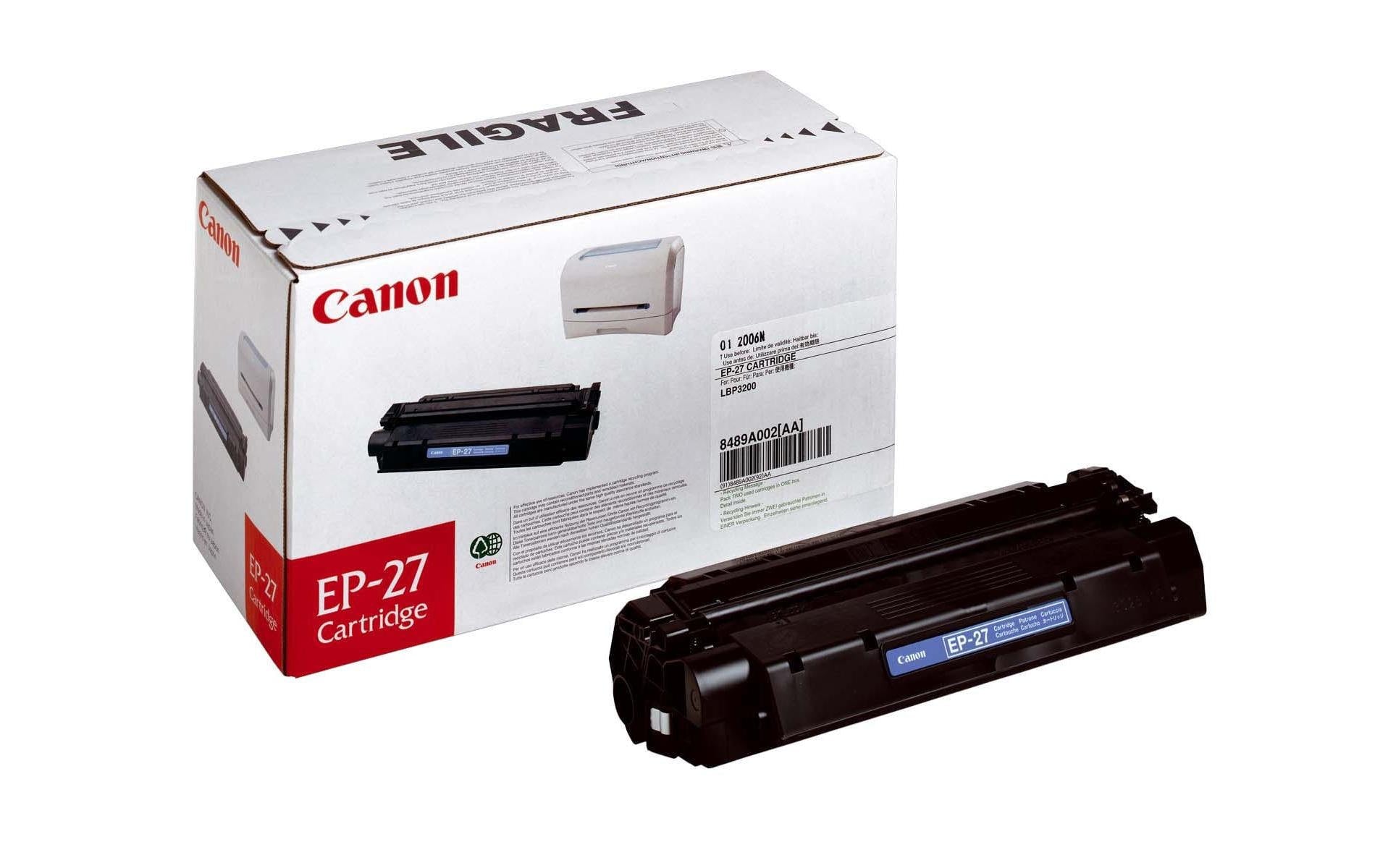 Canon Toner – EP-27 – schwarz, 2500 Seiten