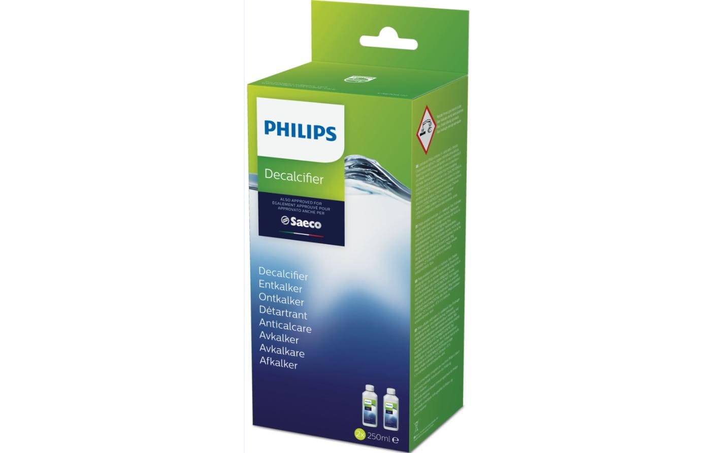 Philips Entkalker CA6700/22 – für Kaffeemaschinen, 500 ml, 2 Stk.