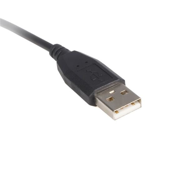 StarTech.com USB zu PS/2 Adapter – 0,435 m, für Tastatur und Maus, Schwarz