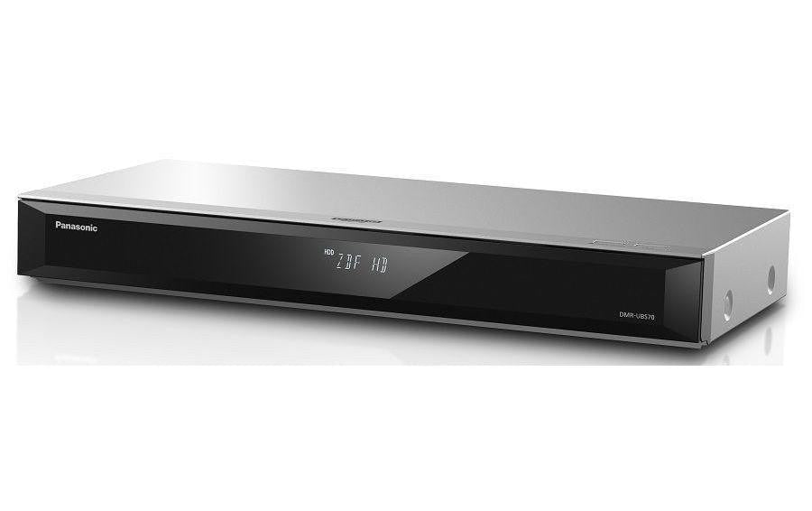 Panasonic DMR-UBS70EGS – Blu-ray-Recorder, 4K UHD, 500 GB, Silber