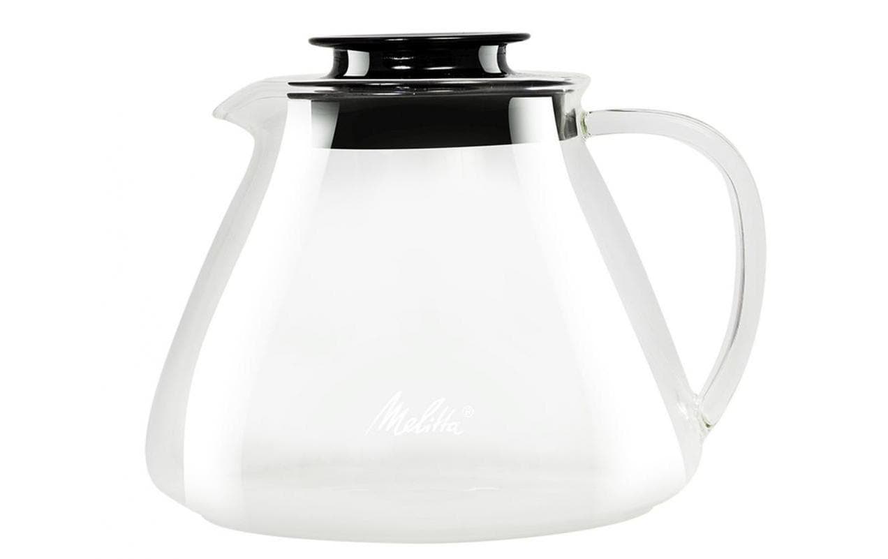 Melitta Karaffe – 700 ml, 14,6 × 12,5 × 14,6 cm, Borosilikatglas, Transparent, spülmaschinenfest