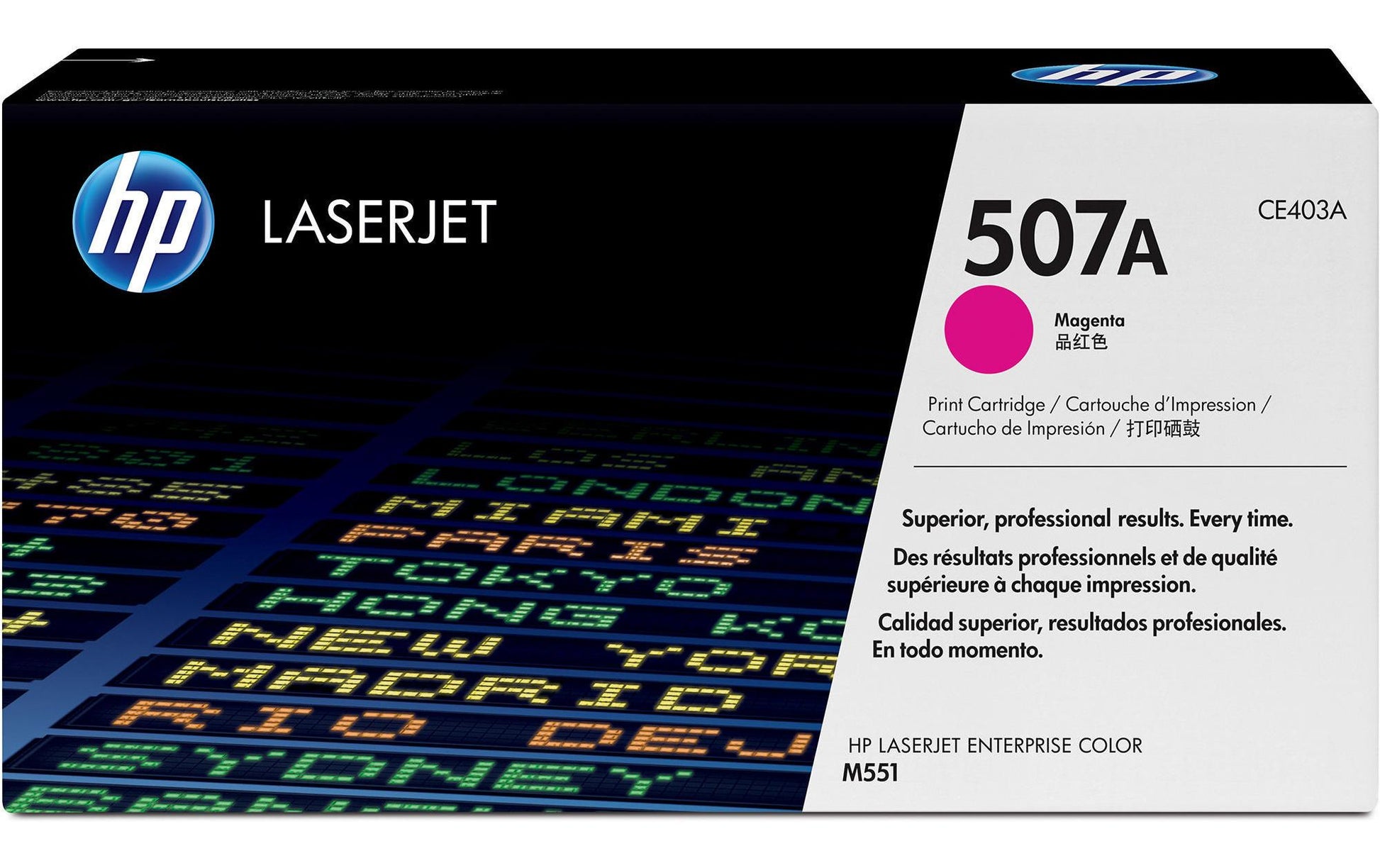 HP Toner 507A – magenta, 6000 Seiten