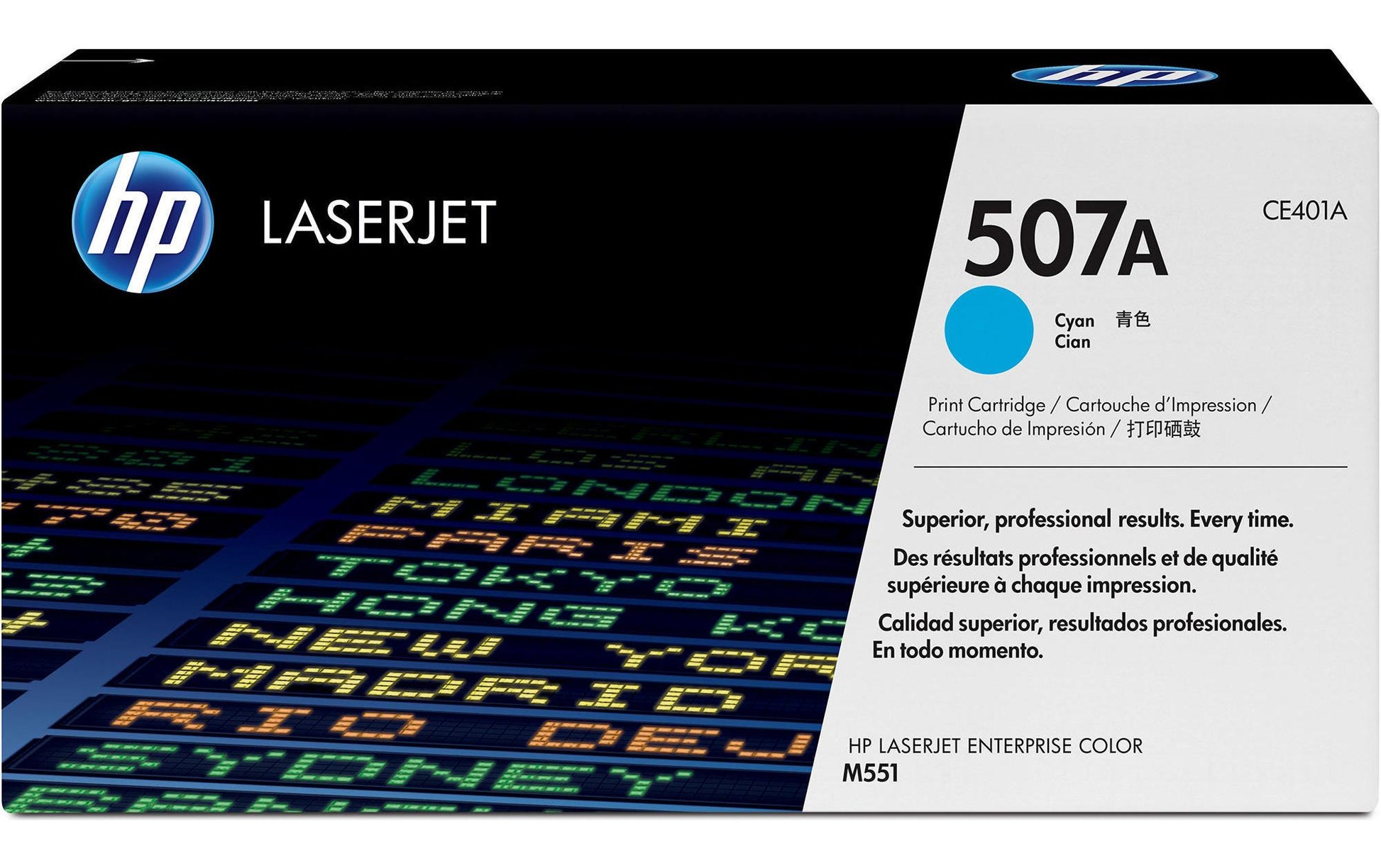 HP Toner 507A – cyan, 6000 Seiten