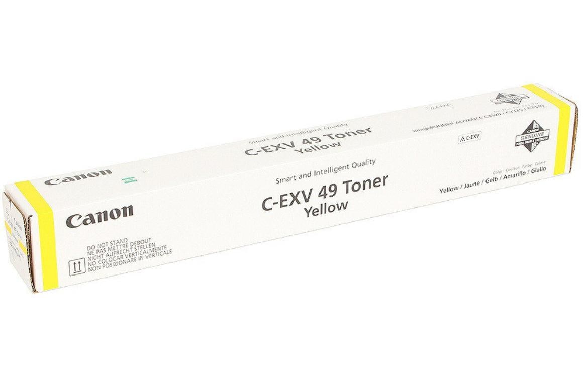 Canon Toner C-EXV49 – gelb, 19000 Seiten