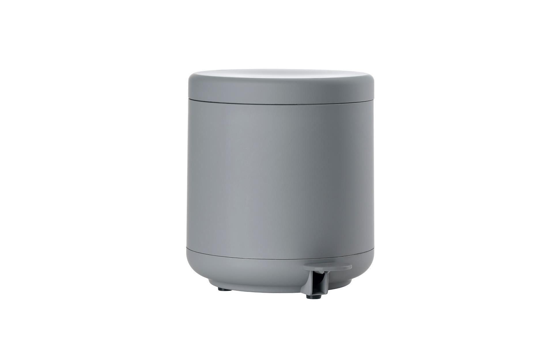 Zone Denmark Treteimer – 4 l – Kunststoff (ABS), rund – grau