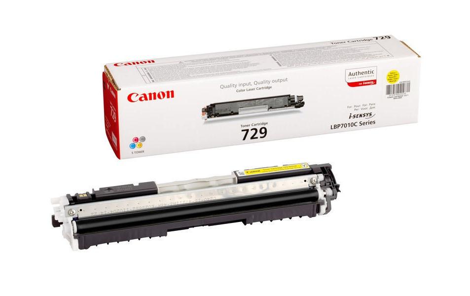 Canon Toner 729Y – gelb, 1000 Seiten