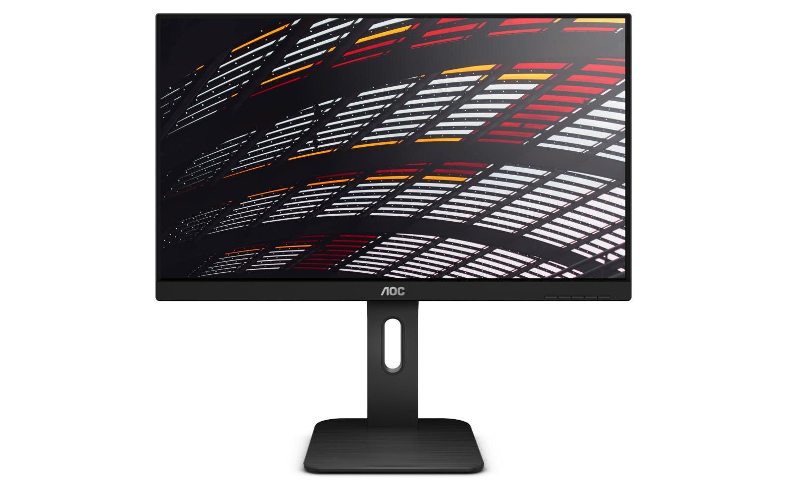 AOC 24X24P1 – Monitor, 24", IPS, 60 Hz, 300 cd/m², Integrierte Lautsprecher, USB-Hub, Schwarz