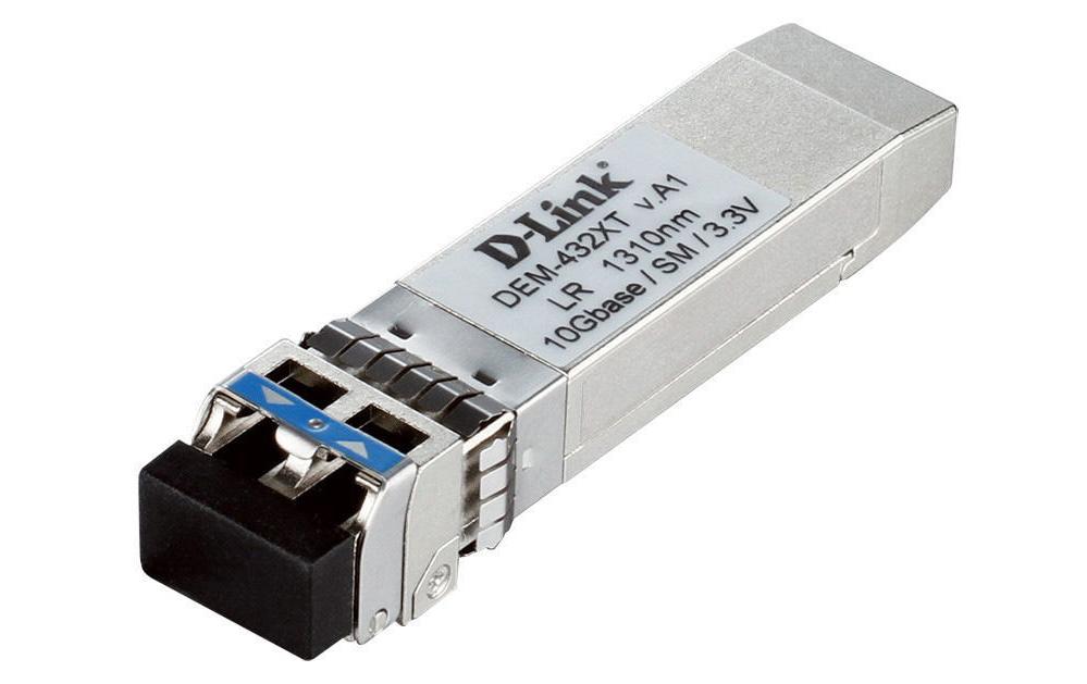 D-Link DEM-432XT – SFP+ Transceiver – 10GBase-LR, 1310 nm, Single-Mode, LC, 10 km, für xStack DGS-3620-28PC