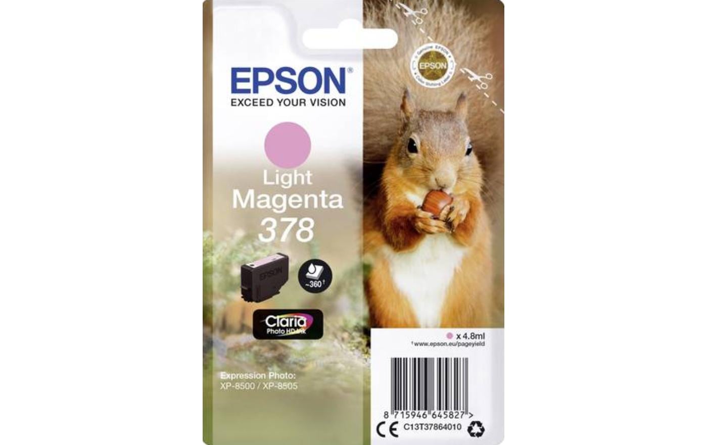 Epson Tintenpatrone 378, Hellmagenta