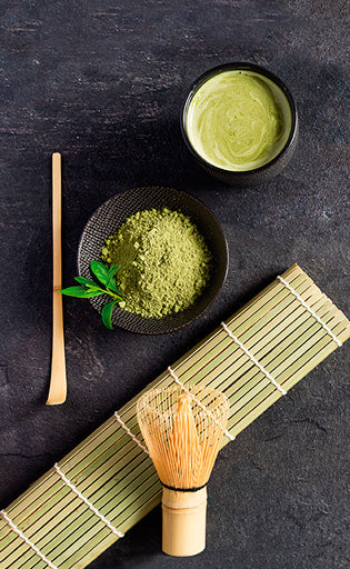 Ibili Matcha Teesieb, 3-teilig, Bambus