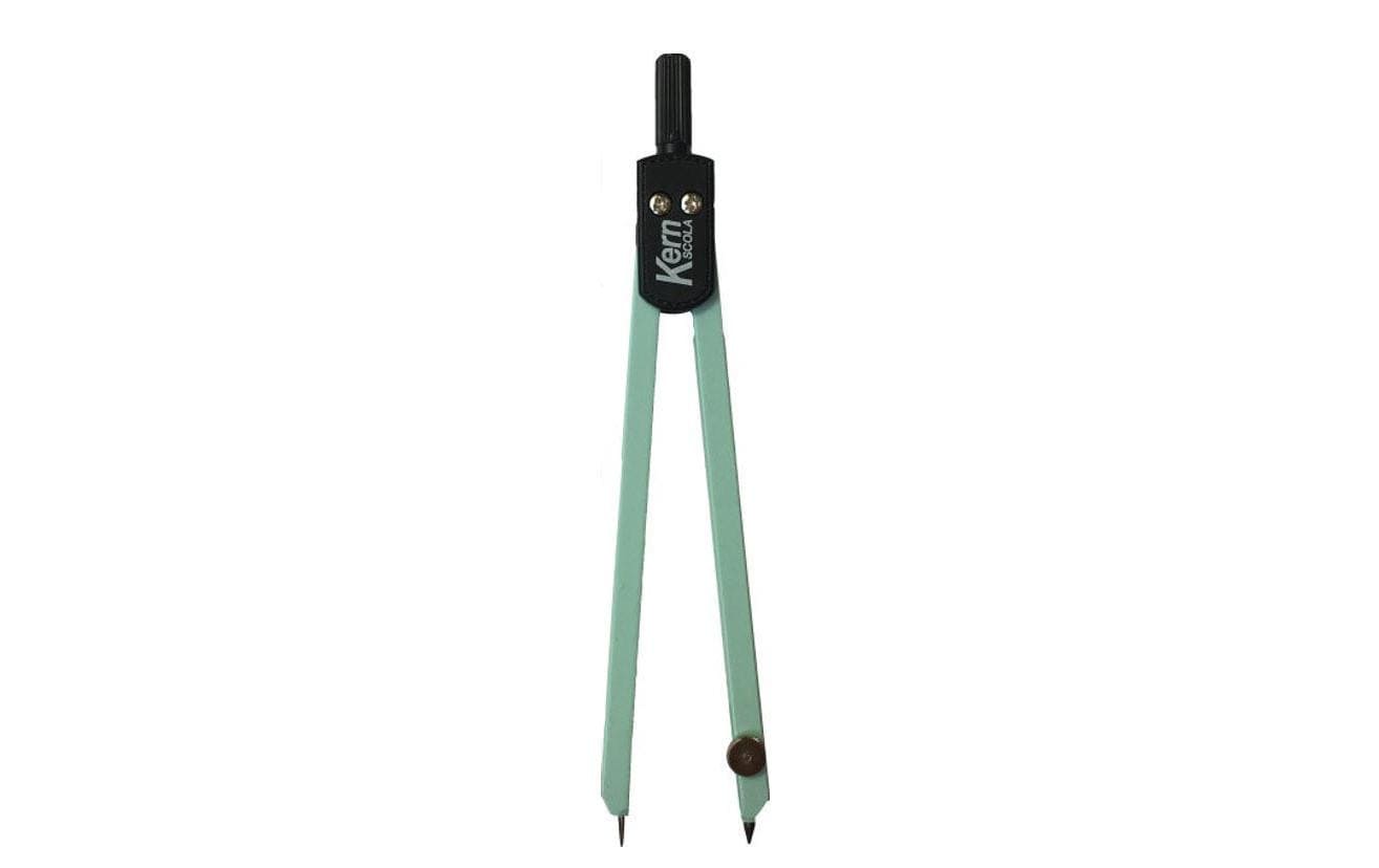 KERN Scola Zirkel – Länge 135 mm, max. Kreis-Ø 30 cm, wolkenblau