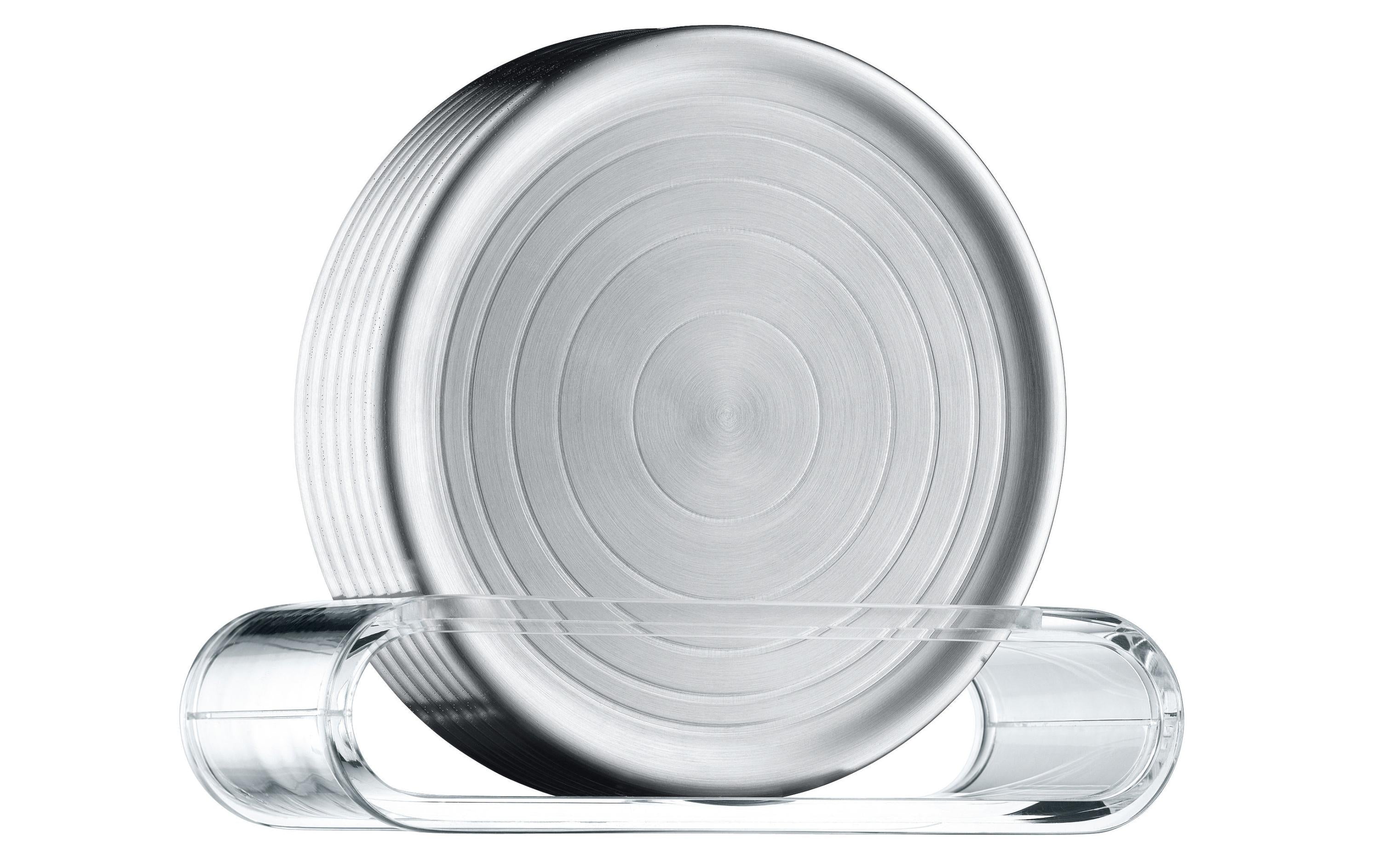 WMF Untersetzer Ø 9,5 cm, Cromargan, silber