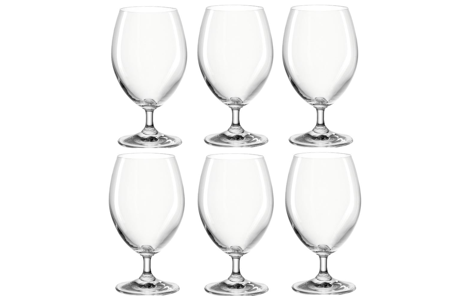 Montana Trinkglas – 6er Set, 390 ml, Ø 7,0 cm, H 15,0 cm, Glas, Transparent