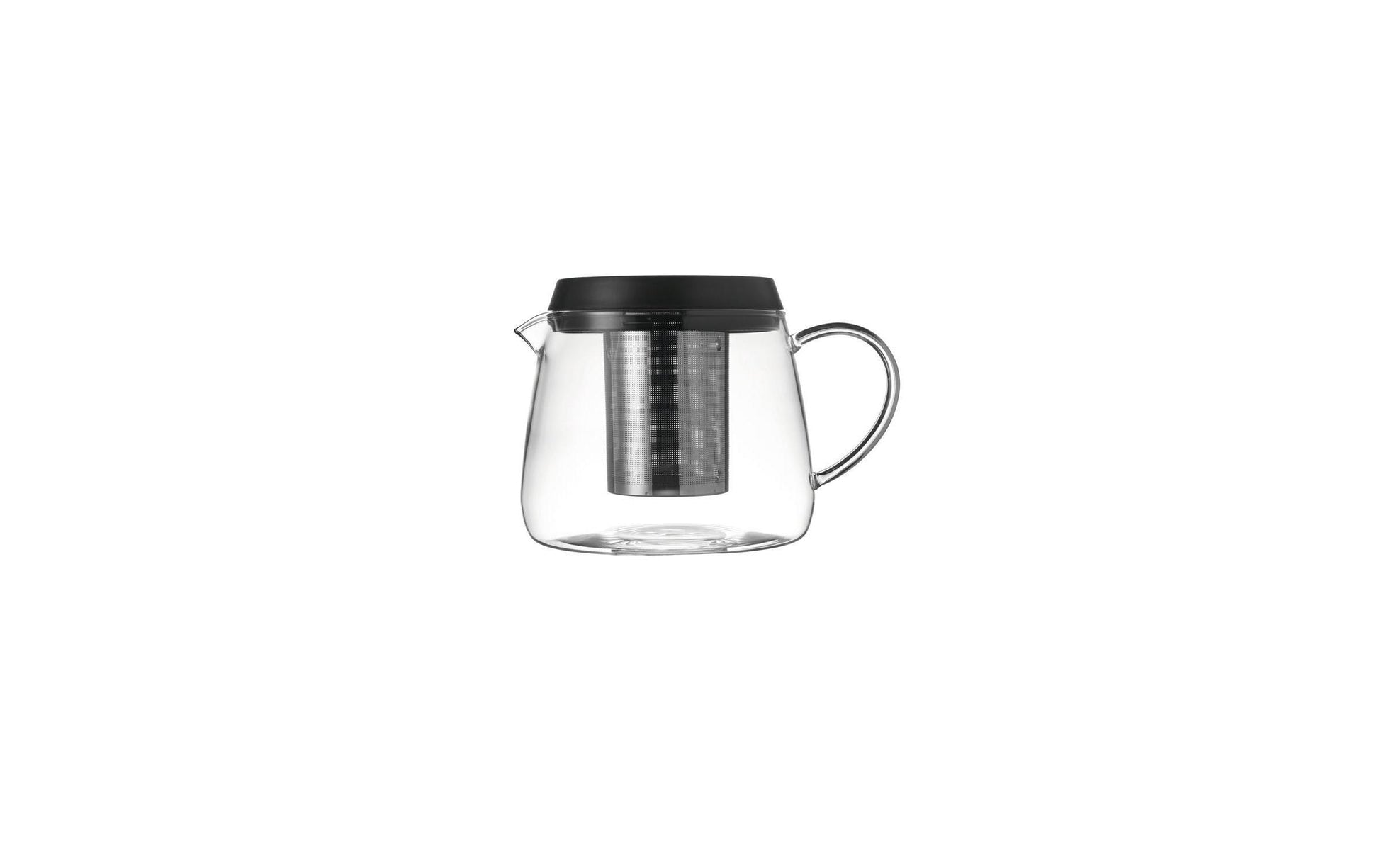 Montana Teekanne – 1,3 l, Ø 18,0 cm, H 15,0 cm, Borosilikatglas/Kunststoff (PP), mit Edelstahlfilter