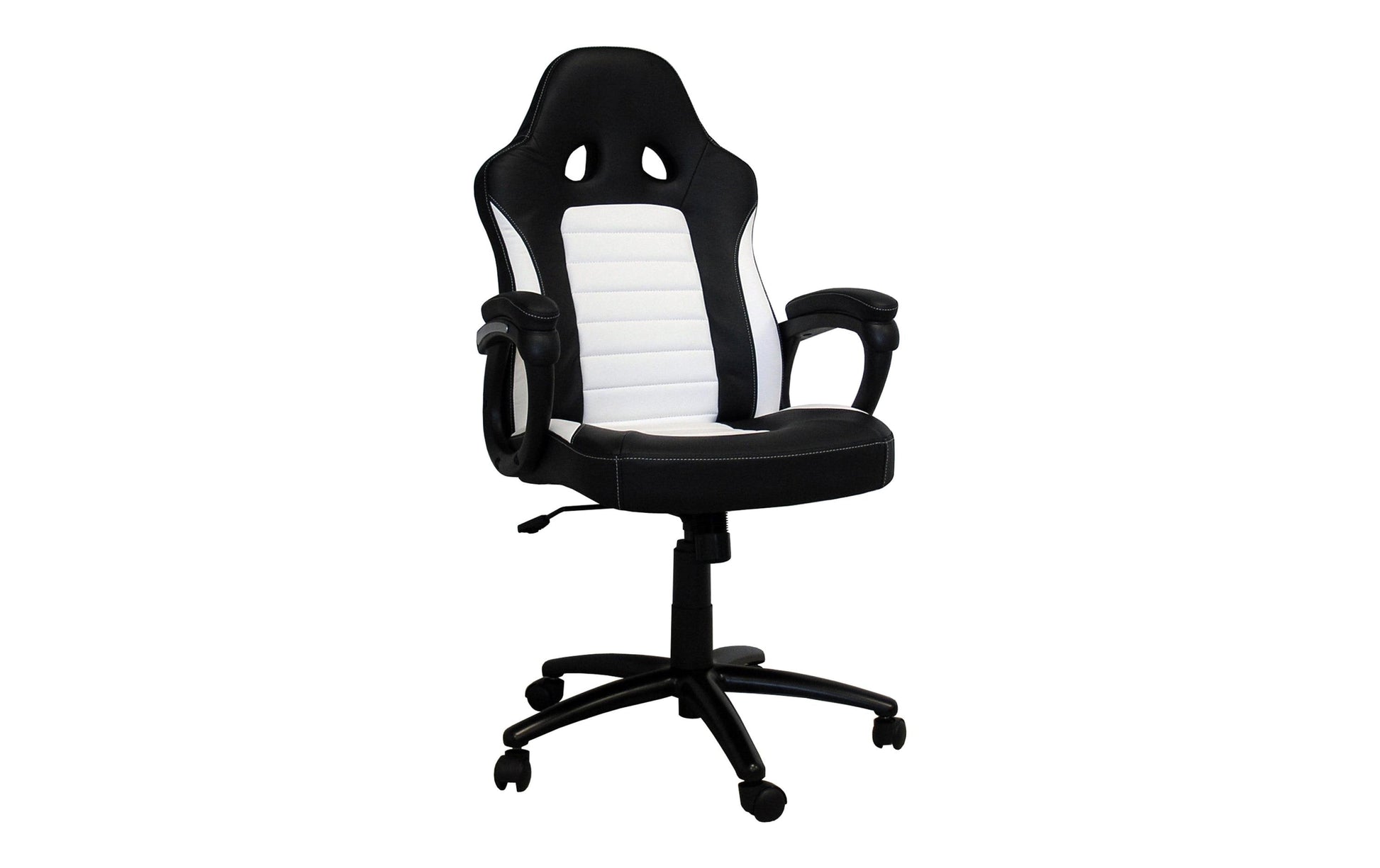Racing chairs Racingchair Konferenzstuhl CL-RC-BW – 68×6,8×12,7 cm, schwarz/weiss