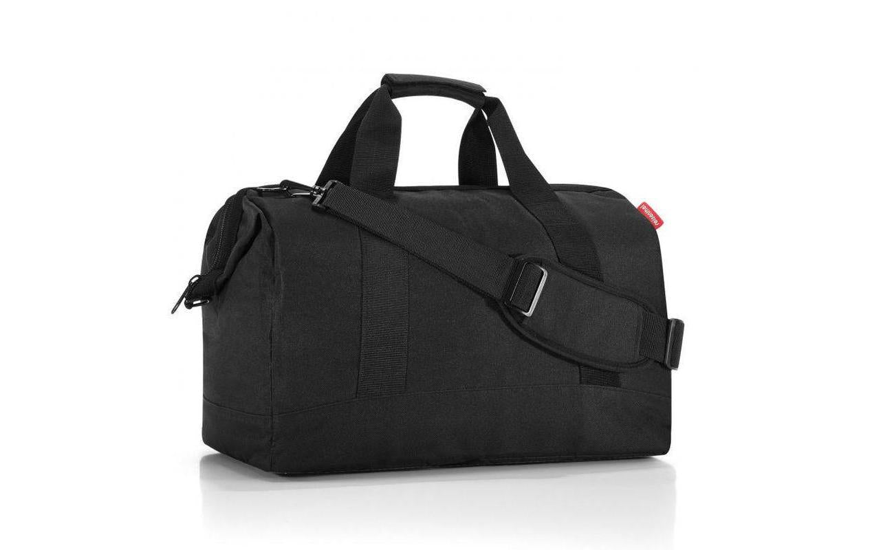 Reisenthel Umhängetasche Allrounder L – 30 l, Polyester, Schwarz, 48 × 39,5 × 29 cm